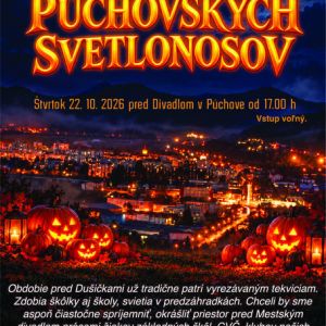 Večer púchovských svetlonosov